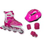 Patines En Linea Kit Blades Fucsia