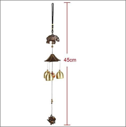 Campana De Viento Torre Elefante 15cm